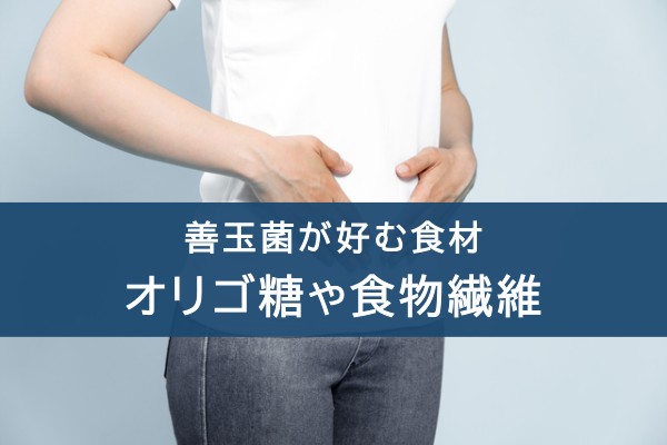 善玉菌が好む食材、オリゴ糖や食物繊維