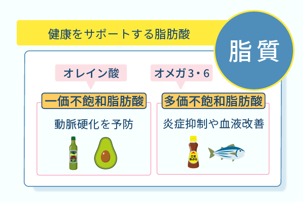 健康をサポートする脂肪酸