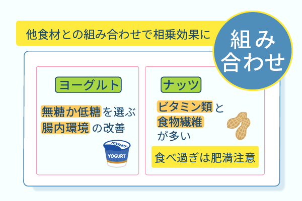 他食材との組み合わせで相乗効果