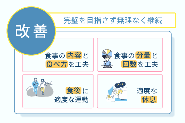 完璧を目指さず無理なく継続