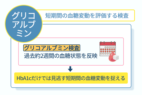 短期間の血糖変動を評価する検査