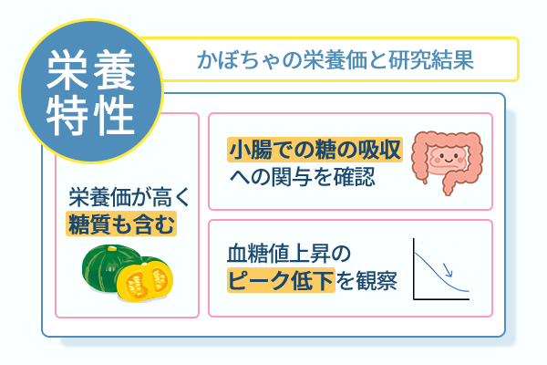 かぼちゃの栄養素と研究結果