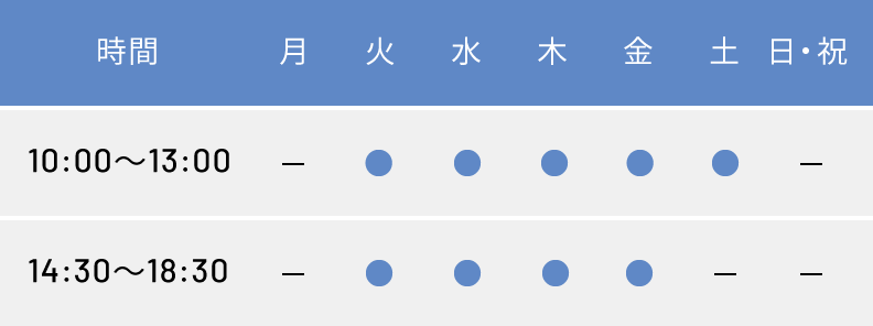 診療時間